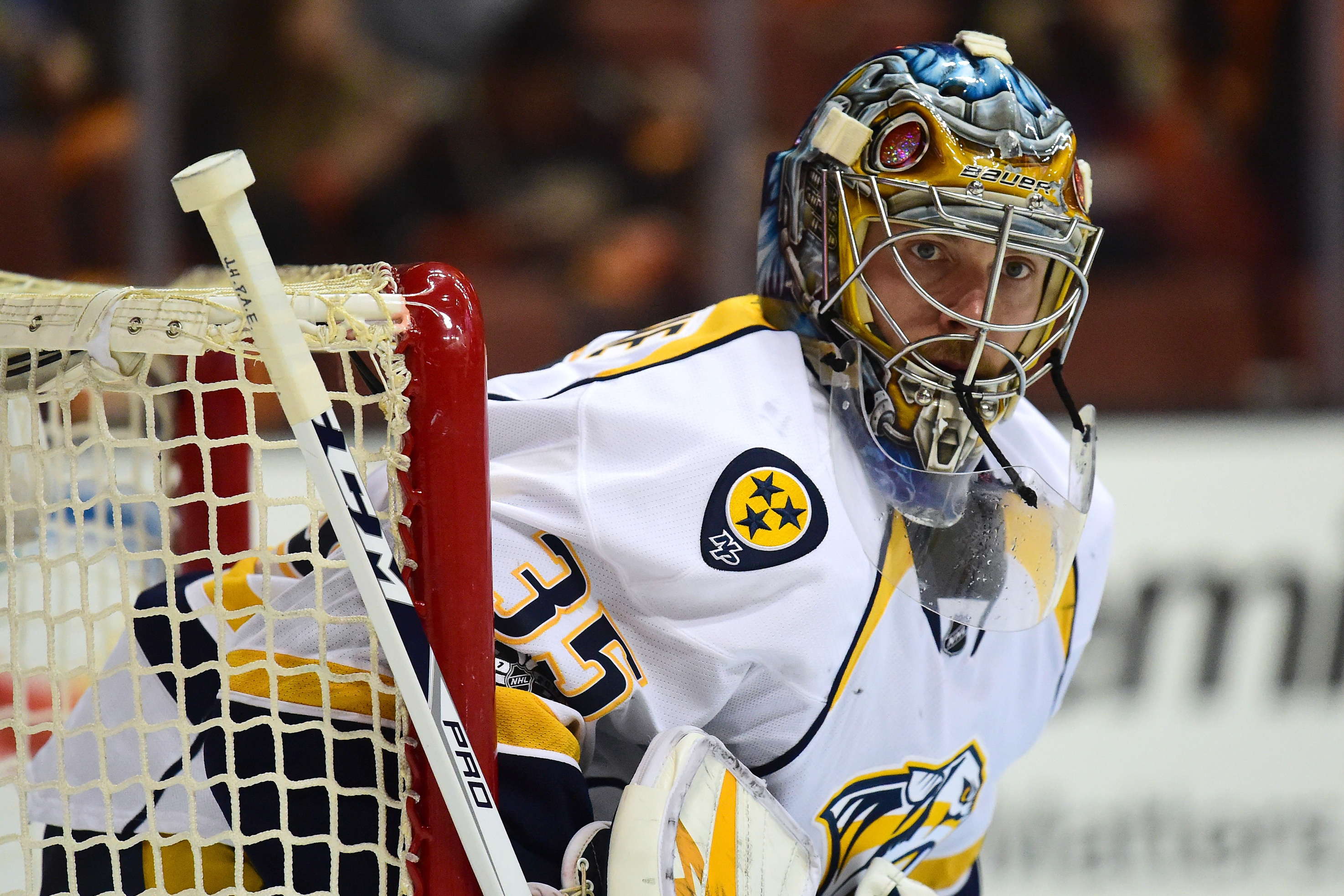Minions are officially everywhere, including on NHL goalie masks