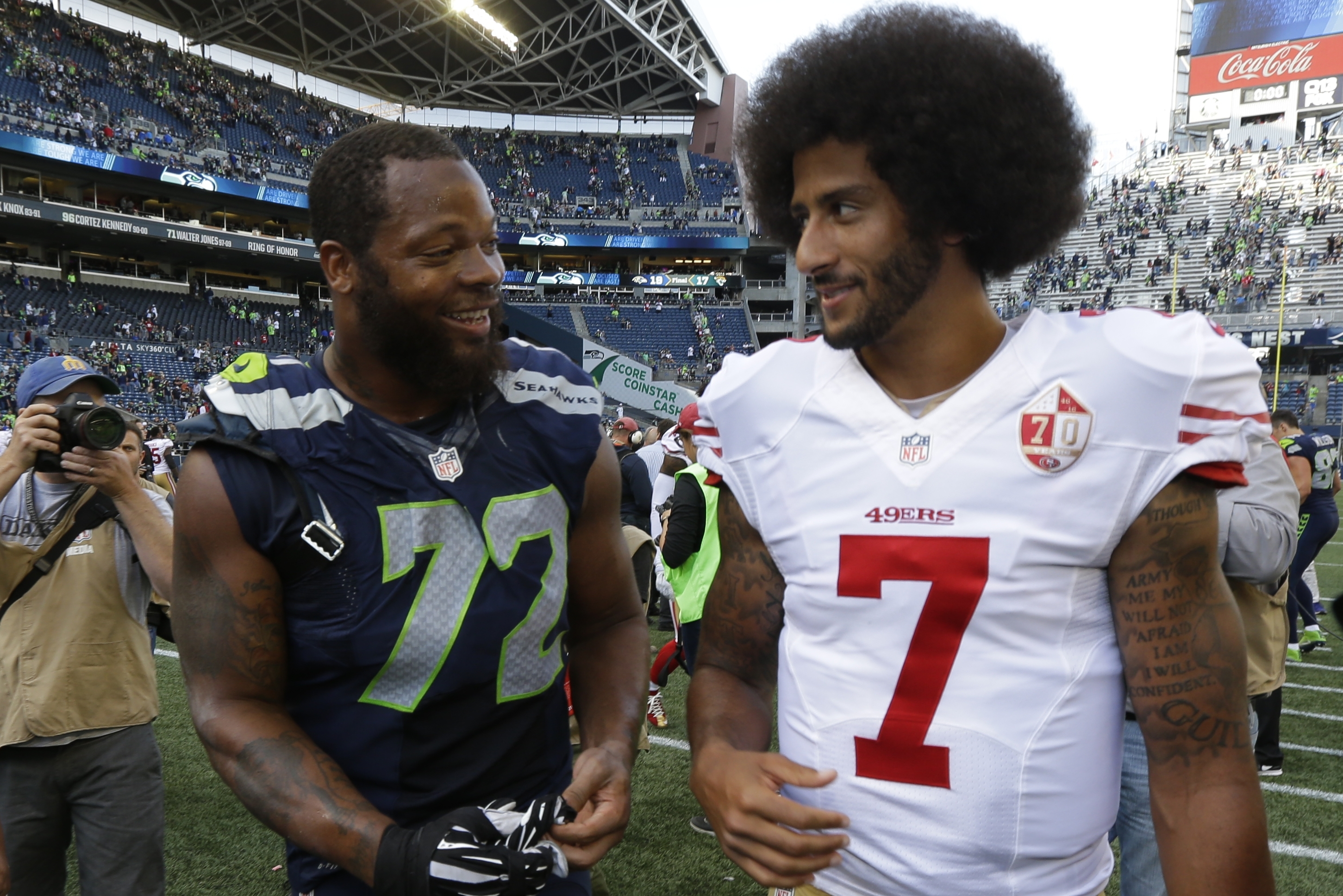 Seahawks Michael Bennett Explains Why He Hates Quarterbacks