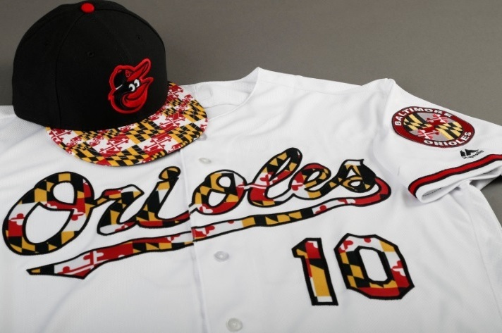 Orioles Will Wear Special Uniforms on 'Celebrate Maryland Day
