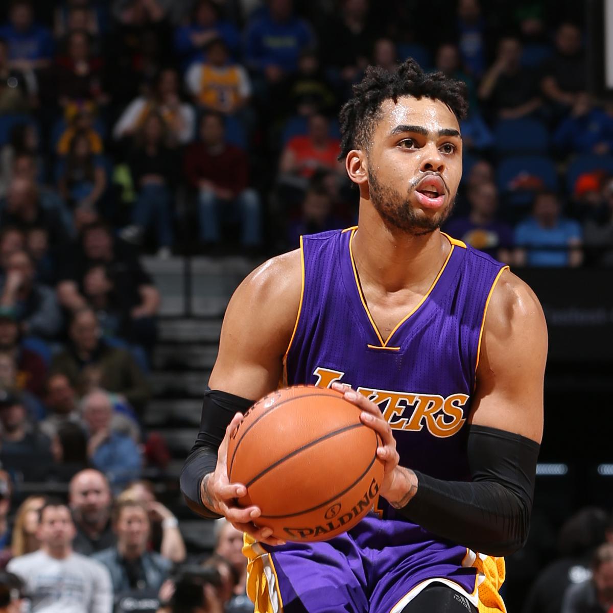 D'Angelo Russell Trade Rumors Teams Asking Lakers About PG After Draft