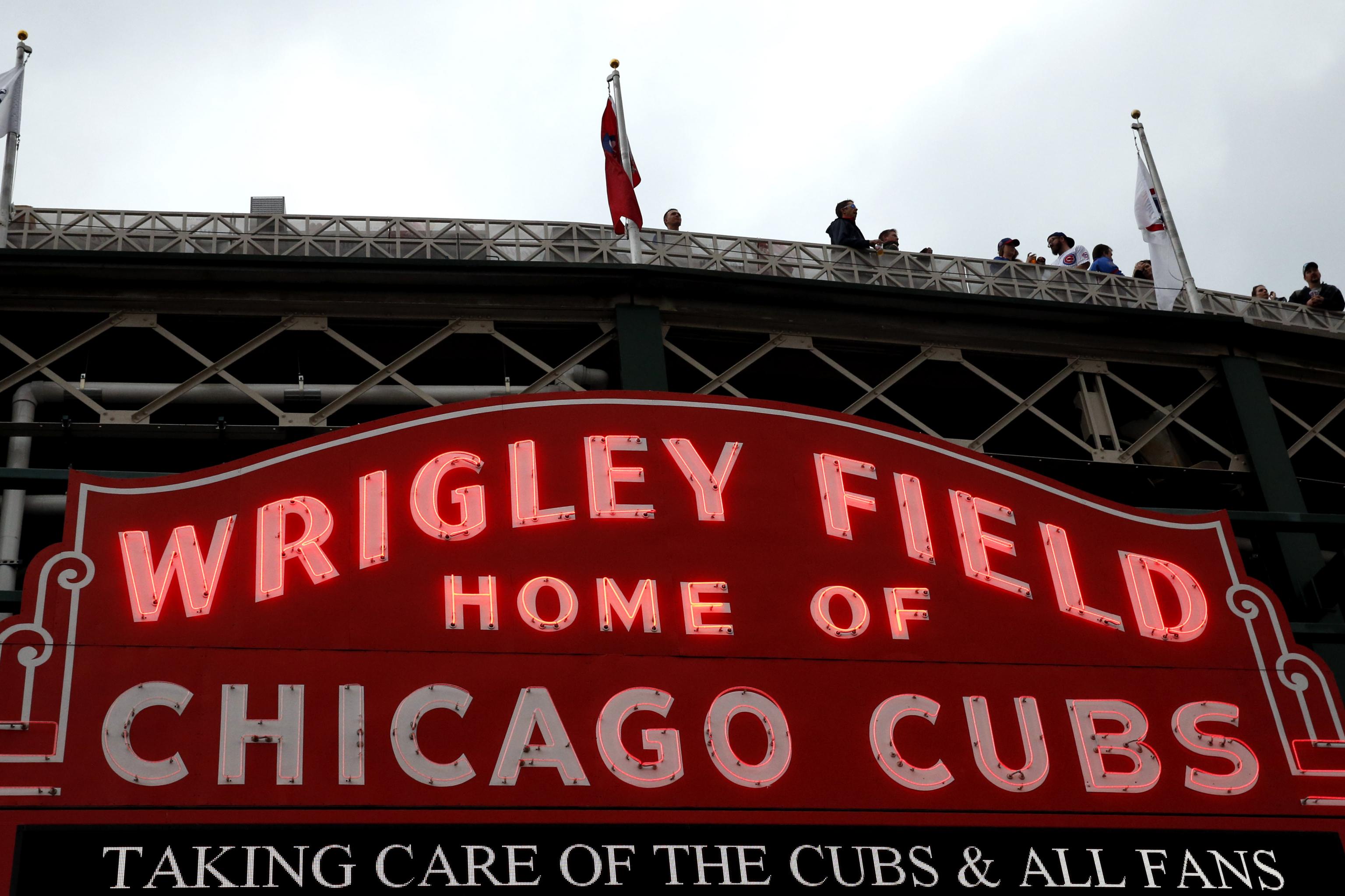 Wrigley Field Marquee Driver Cover