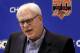 New York Knicks president Phil Jackson answers questions during a news conference at the team's training facility, Friday, April 14, 2017, in Greenburgh, N.Y. (AP Photo/Julie Jacobson)