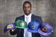 NEW YORK, NEW YORK - MAY 16: Draft prospect Josh Jackson poses poses with draft caps for portraits prior to the 2017 NBA Draft Lottery at the NBA Headquarters in New York, New York. NOTE TO USER: User expressly acknowledges and agrees that, by downloading and or using this Photograph, user is consenting to the terms and conditions of the Getty Images License Agreement. Mandatory Copyright Notice: Copyright 2017 NBAE (Photo by Jennifer Pottheiser/NBAE via Getty Images)