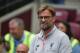 Liverpool's German manager Jurgen Klopp waits for kick off of the English Premier League football match between West Ham United and Liverpool at The London Stadium, in east London on May 14, 2017. / AFP PHOTO / Daniel LEAL-OLIVAS / RESTRICTED TO EDITORIAL USE. No use with unauthorized audio, video, data, fixture lists, club/league logos or 'live' services. Online in-match use limited to 75 images, no video emulation. No use in betting, games or single club/league/player publications. / (Photo credit should read DANIEL LEAL-OLIVAS/AFP/Getty Images)