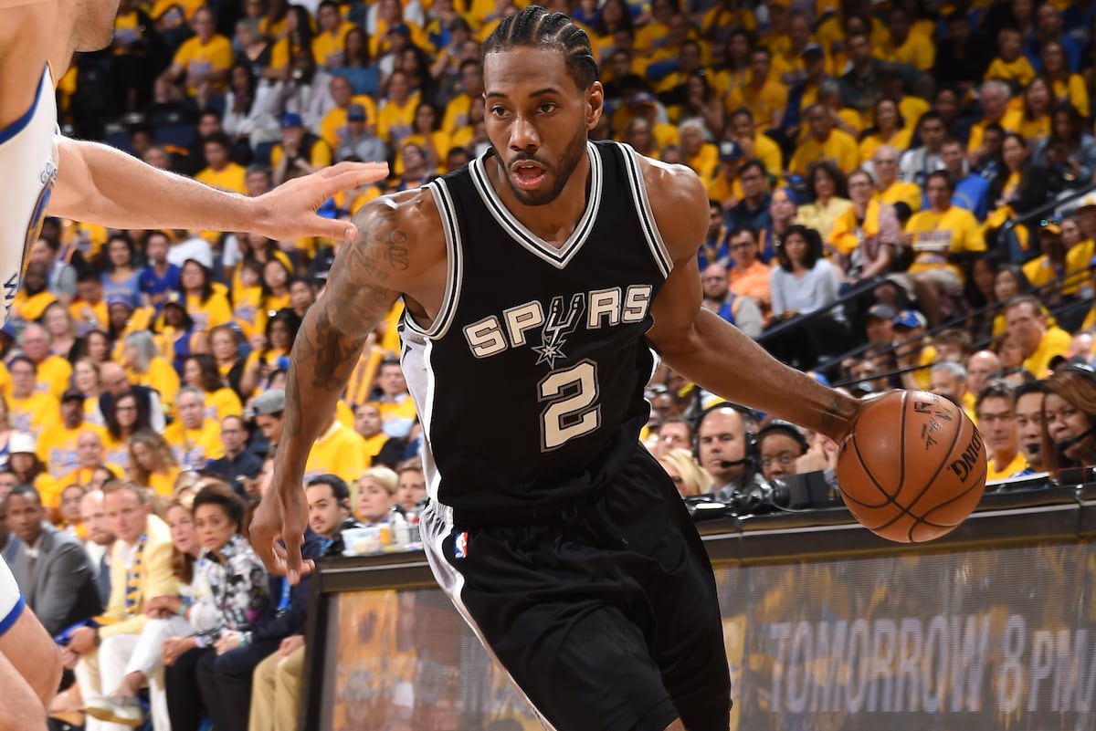 Kawhi Leonard Officially Questionable for Game 3 vs. Warriors with Ankle Injury