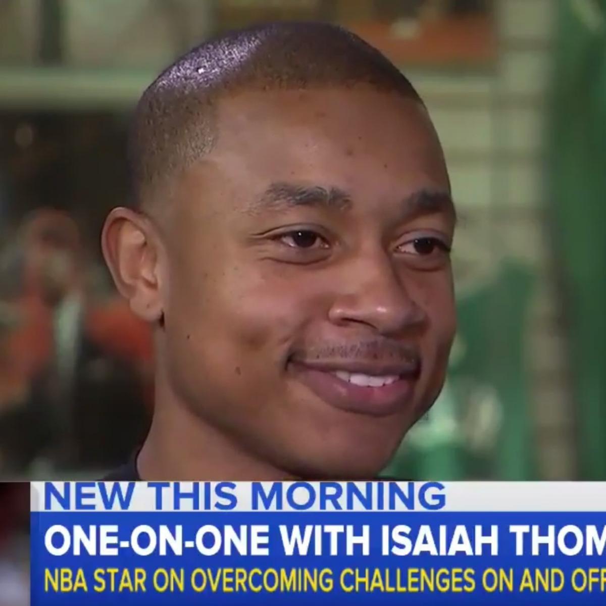 Isaiah Thomas When Asked What Would Happen If He Were 6'4" I'd Be the