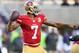 SANTA CLARA, CA - JANUARY 01: Colin Kaepernick #7 of the San Francisco 49ers drops back to pass against the Seattle Seahawks during the second quarter of their NFL football game at Levi's Stadium on January 1, 2017 in Santa Clara, California. (Photo by Thearon W. Henderson/Getty Images)