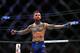 December 30, 2016; Las Vegas, NV, USA; Cody Garbrandt celebrates after defeating Dominick Cruz (not pictured) during UFC 207 at T-Mobile Arena. Mandatory Credit: Mark J. Rebilas-USA TODAY Sports