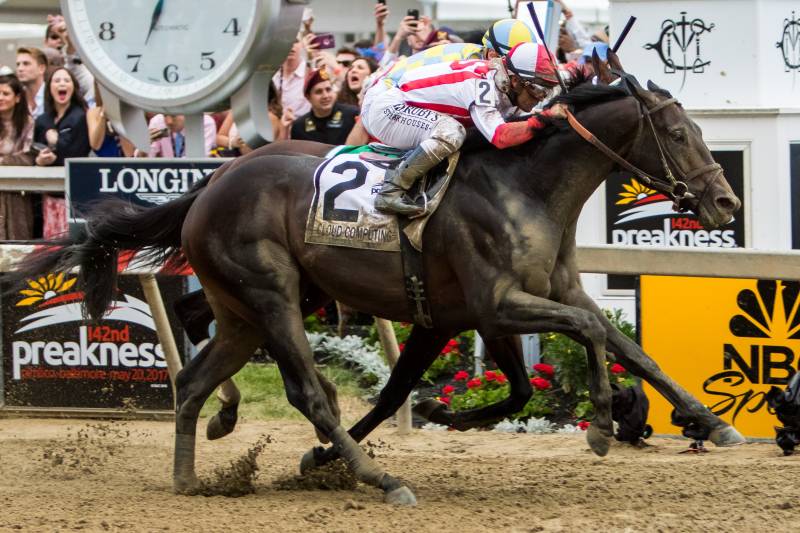 Cloud Computing recorded the upset win in the Preakness and could run in the Belmont Stakes.