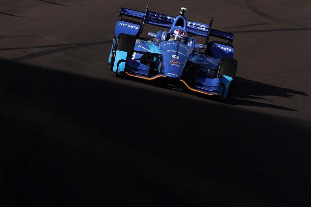 AVONDALE, AZ - APRIL 28:  Scott Dixon of New Zealand, driver of the #9 Chip Ganassi Racing Honda drives during practice for the Desert Diamond West Valley Phoenix Grand Prix at Phoenix International Raceway on April 28, 2017 in Avondale, Arizona.  (Photo by Christian Petersen/Getty Images)