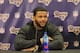 MANHATTAN BEACH, CA - MARCH 04: Aaron Donald #99 of the Los Angeles Rams attends the Los Angeles Rams Media Availability on March 4, 2016 in Manhattan Beach, California. (Photo by Leon Bennett/Getty Images)