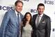 NEW YORK, NY - MAY 17: Jim Nantz, Tracy Wolfson and Tony Romo attend the 2017 CBS Upfront on May 17, 2017 in New York City. (Photo by Theo Wargo/Getty Images)