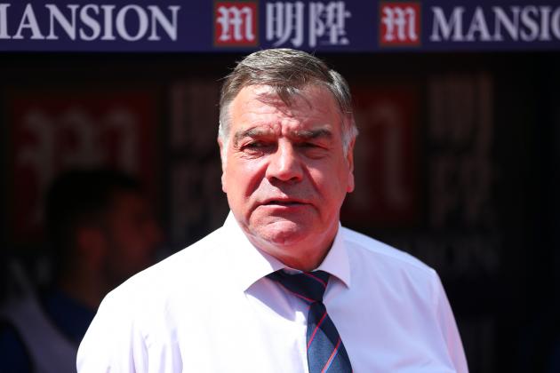 LONDON, ENGLAND - MAY 14: Sam Allardyce manager / head coach of Crystal Palace during the Premier League match between Crystal Palace and Hull City at Selhurst Park on May 14, 2017 in London, England. (Photo by Catherine Ivill - AMA/Getty Images)
