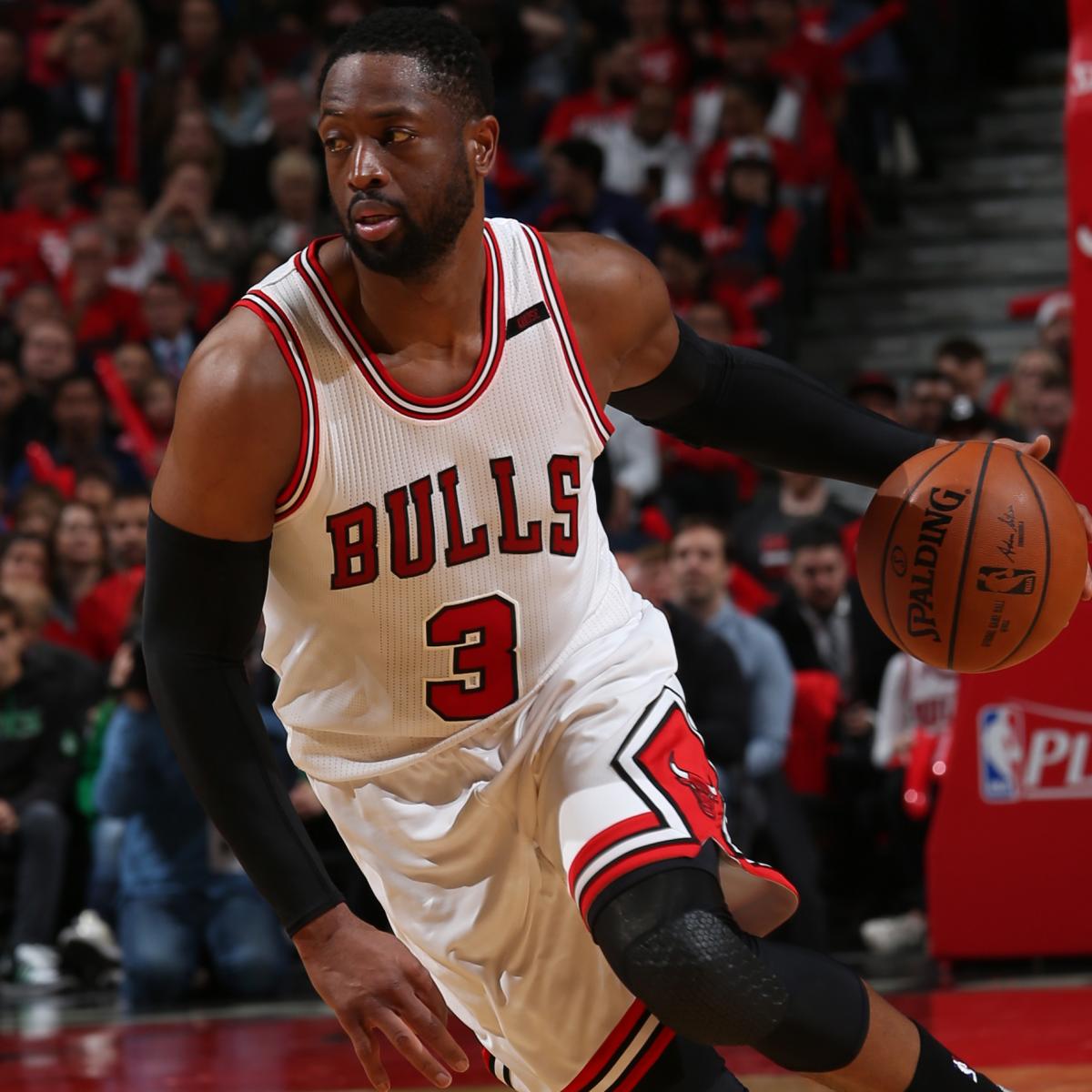 Dwyane Wade Rumored to Be Expected to Pick Up Contract Option to Stay with Bulls ...
