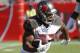 TAMPA, FL - NOVEMBER 13: Doug Martin #22 of the Tampa Bay Buccaneers runs with the ball against the Chicago Bears during the game at Raymond James Stadium on November 13, 2016 in Tampa, Florida. The Bucs defeated the Bears 36-10. (Photo by Joe Robbins/Getty Images)