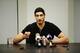 NEW YORK, NY - MAY 22: Turkish NBA Player Enes Kanter speaks to media during a news conference about his detention at a Romanian airport on May 22, 2017 in New York City. Kanter returned to the U.S. after being detained for several hours at a Romanian airport following statements he made criticizing Turkey's president Recep Tayyip Erdogan. (Photo by Eduardo Munoz Alvarez/Getty Images)