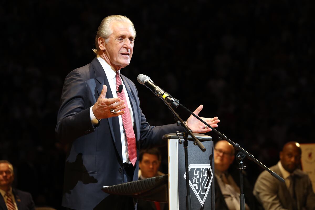 Pat Riley Talks LeBron James Reaching 7 NBA Finals, Magic ...