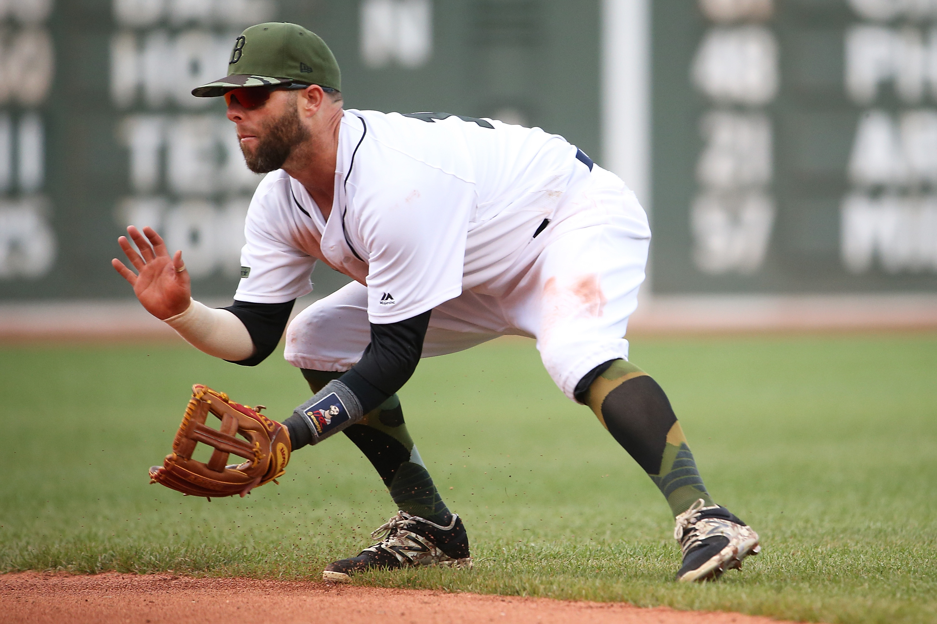 Dustin Pedroia: Boston Red Sox 2B out with wrist injury 