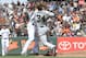 SAN FRANCISCO, CA - MAY 29: Bryce Harper #34 of the Washington Nationals and Hunter Strickland #60 of the San Francisco Giants throw punches at one another after Strickland hit Harper with a pitch in the top of the eighth inning at AT&T Park on May 29, 2017 in San Francisco, California. (Photo by Thearon W. Henderson/Getty Images)