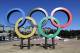 GANGNEUNG, SOUTH KOREA - FEBRUARY 8: The Olympic rings is seen in Gangneung town, near the venue for the Speed Skating, Figure Skating and Ice Hockey ahead of PyeongChang 2018 Winter Olympic Games on February 8, 2017 in Gangneung, South Korea. (Photo by Chung Sung-Jun/Getty Images)