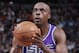 SACRAMENTO, CA - APRIL 9: Anthony Tolliver #43 of the Sacramento Kings attempts a free-throw shot against the Houston Rockets on April 9, 2017 at Golden 1 Center in Sacramento, California. NOTE TO USER: User expressly acknowledges and agrees that, by downloading and or using this photograph, User is consenting to the terms and conditions of the Getty Images Agreement. Mandatory Copyright Notice: Copyright 2017 NBAE (Photo by Rocky Widner/NBAE via Getty Images)