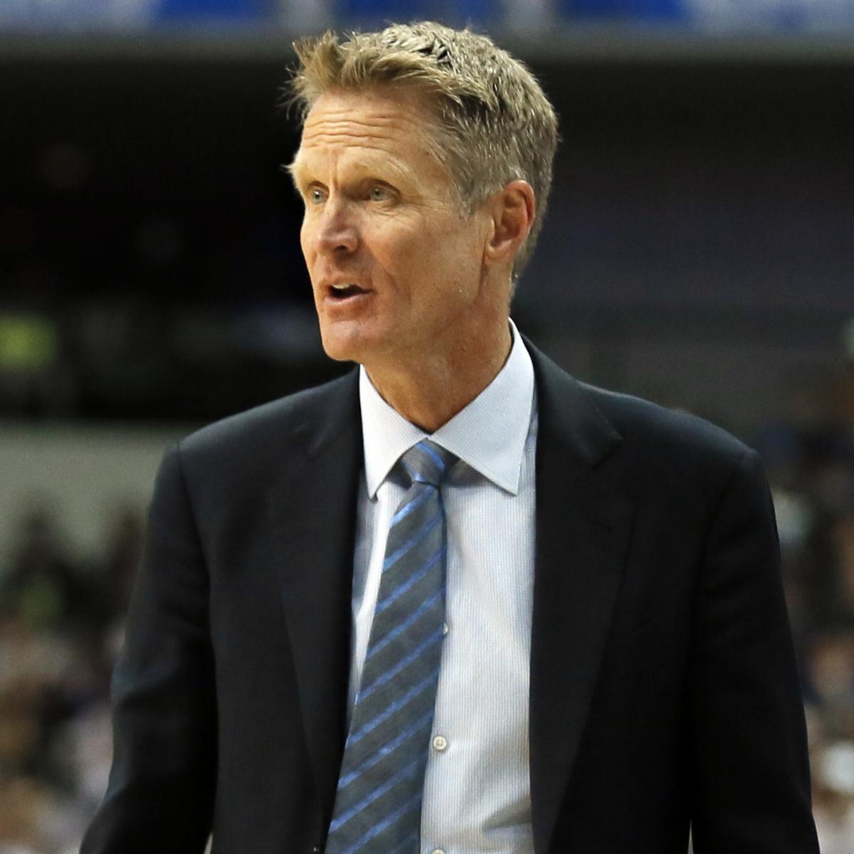 Steve Kerr Reportedly Not Ruled Out for Game 2 vs. Cavaliers News