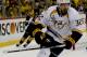 Nashville Predators' Frederick Gaudreau (32) plays against the Pittsburgh Penguins during game 2 of the NHL Stanley Cup Finals hockey game, Wednesday, May 31, 2017, in Pittsburgh. (AP Photo/Keith Srakocic)