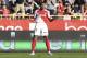 Monaco's French forward Kylian Mbappe Lottin celebrates after scoring a goal during the French L1 football match Monaco (ASM) vs Toulouse (TFC) on April 29, 2017 at the 'Louis II Stadium' in Monaco. / AFP PHOTO / VALERY HACHE (Photo credit should read VALERY HACHE/AFP/Getty Images)