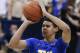 Pittsburgh's Cameron Johnson (23) plays in an NCAA college basketball game against North Carolina, Saturday, Feb. 25, 2017, in Pittsburgh. (AP Photo/Keith Srakocic)