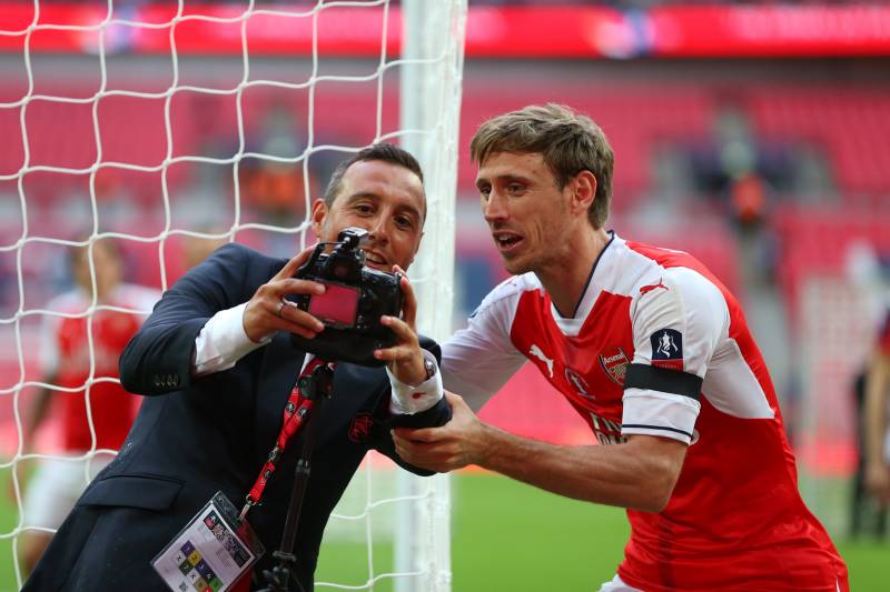 ranking arsenal players on their instagram accounts - top ten most followed footballers on instagram