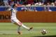 HOUSTON, TX - APRIL 09: Rose Lavelle #16 of the U.S. scores a goal in the first half against Russia during the International Friendly soccer match at BBVA Compass Stadium on April 9, 2017 in Houston, Texas. (Photo by Tim Warner/Getty Images)