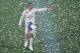 Real Madrid's Portuguese forward Cristiano Ronaldo points during a celebration event held at the Santiago Bernabeu stadium after the team won the the UEFA Champions League football match final Juventus vs Real Madrid CF held at the National Stadium of Wales in Cardiff on June 3, 2017. / AFP PHOTO / CURTO DE LA TORRE (Photo credit should read CURTO DE LA TORRE/AFP/Getty Images)