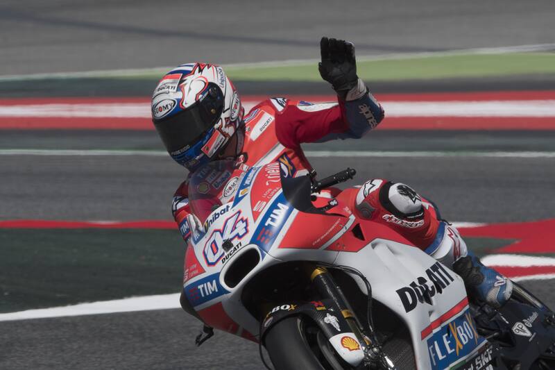 Αποτέλεσμα εικόνας για Montmelo MotoGP 2017 dovizioso