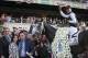 Tapwrit earned a trip to the winner's circle with his effort in the Belmont Stakes.
