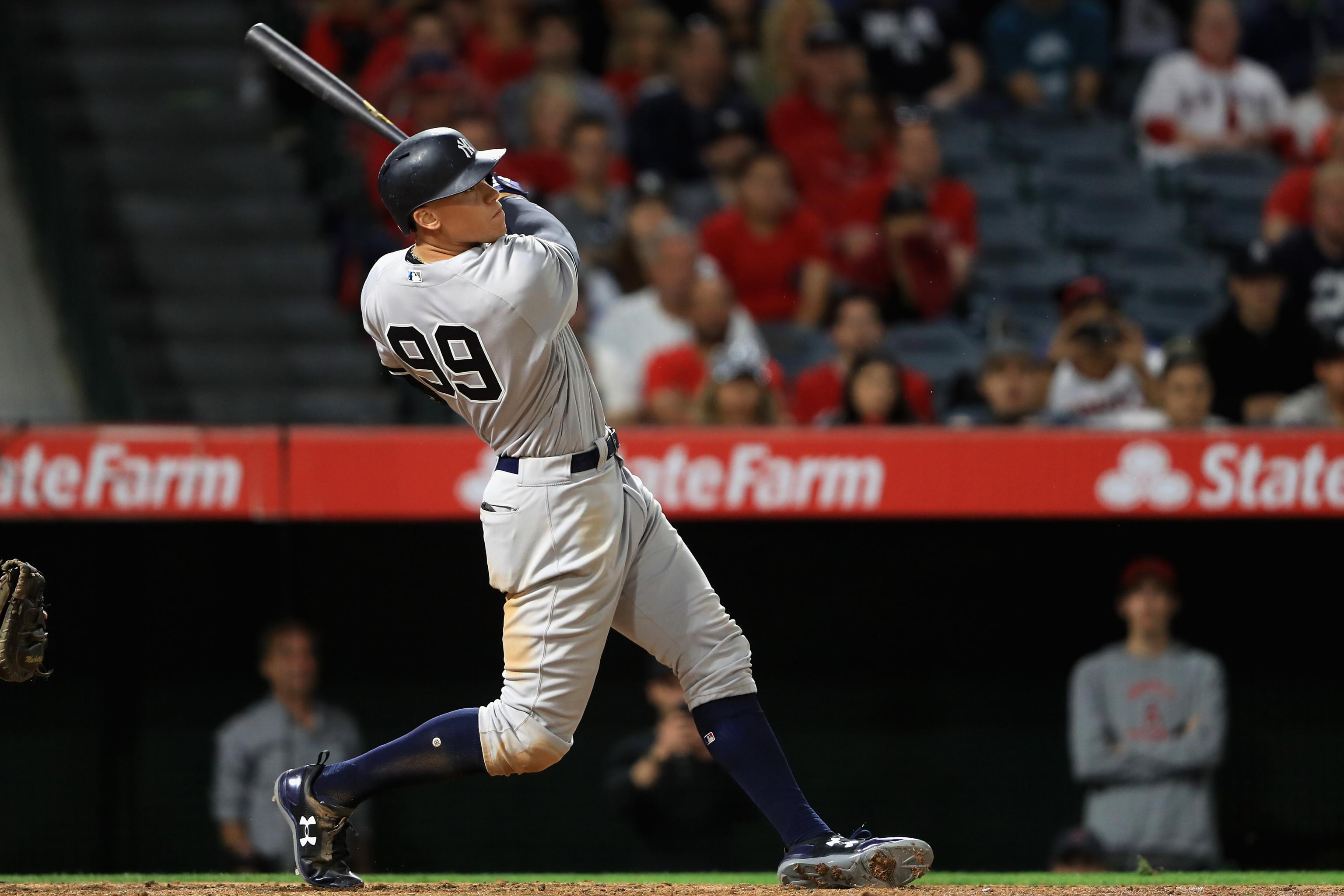 Aaron Judge Leads All 3 AL Triple Crown Categories with 10 Days Left -  Fastball