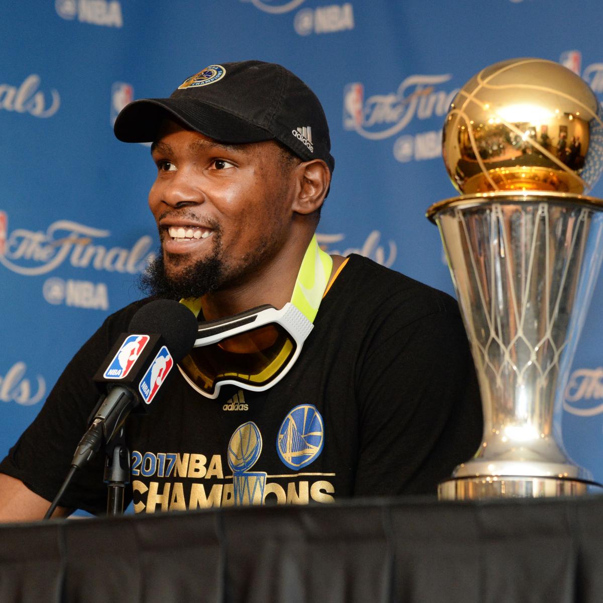 Kevin Durant Becomes 3rd Player to Win Finals MVP in 1st Year with Team ...