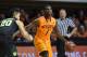 Oklahoma State guard Jawun Evans (1) advances the basketball during a NCAA college basketball game in Stillwater, Okla., Wednesday, Feb. 8, 2017. (AP Photo/Brody Schmidt)