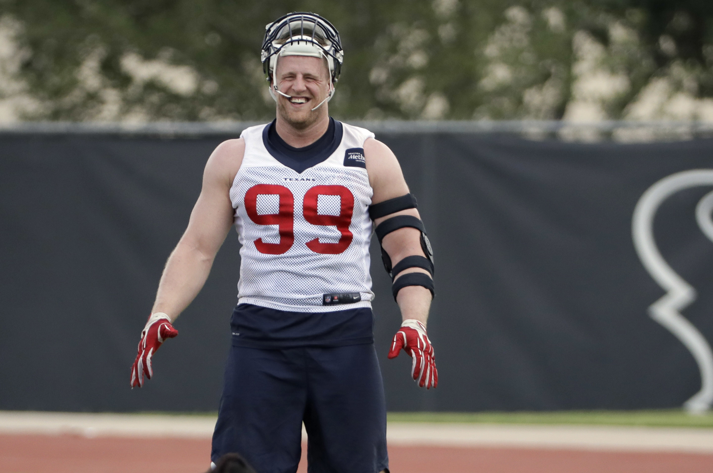 JJ Watt - That back on the field feeling. 