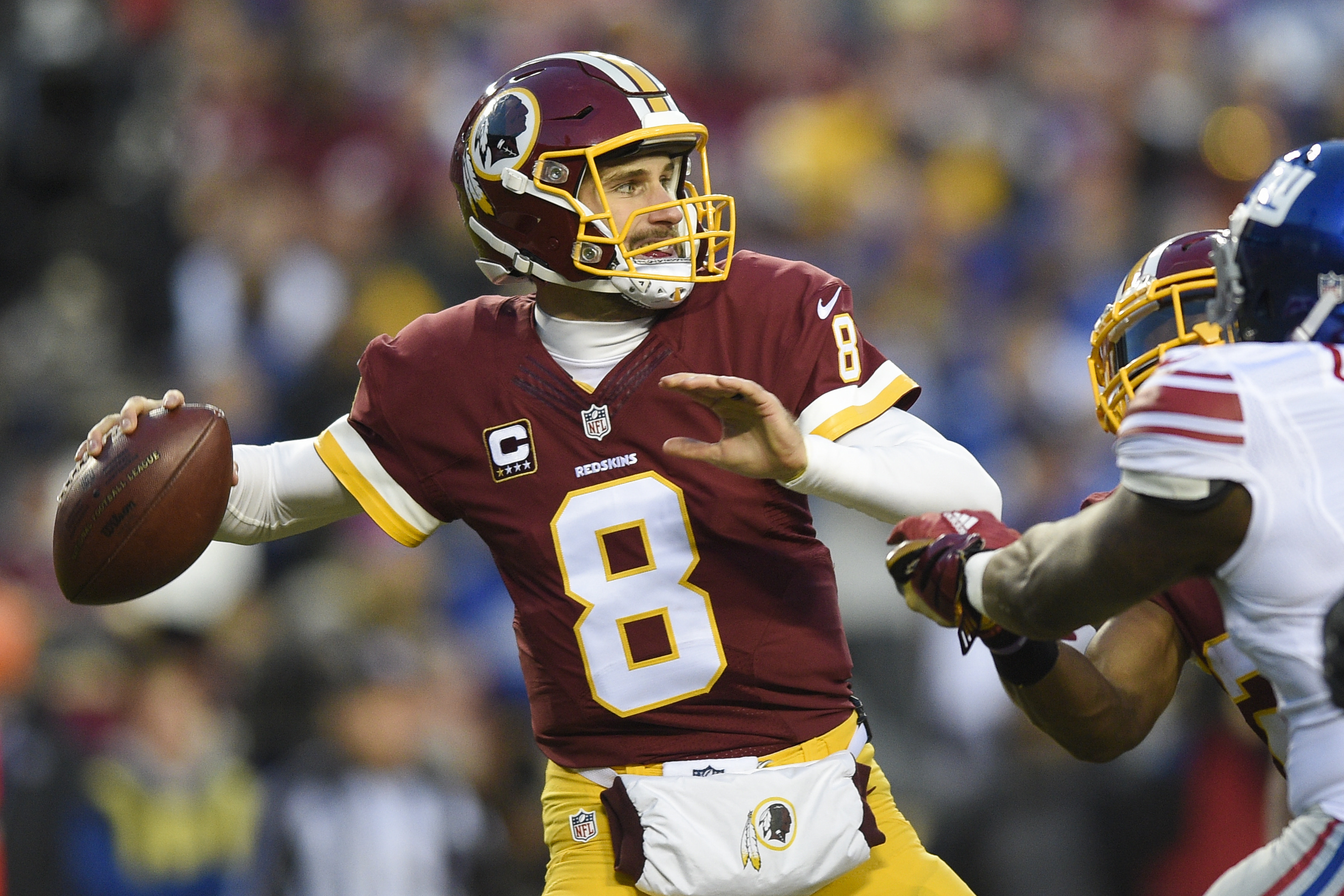 Kirk Cousins plays a round of golf with President Donald Trump