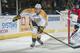 KELOWNA, CANADA - OCTOBER 25: Nolan Patrick #19 of Brandon Wheat Kings skates against the Kelowna Rockets on October 25, 2014 at Prospera Place in Kelowna, British Columbia, Canada. (Photo by Marissa Baecker/Getty Images)