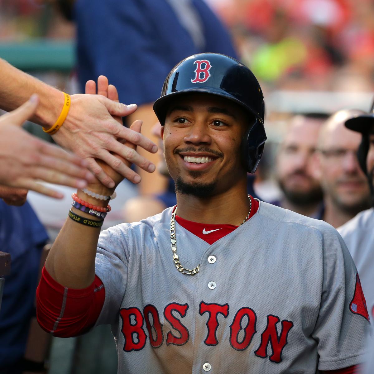 Mookie Betts, Red Sox Reportedly Explored Long-Term Contract During Offseason ...1200 x 1200