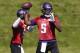 Minnesota Vikings quarterback Teddy Bridgewater throws a pass during the NFL football team drills Tuesday, June 6, 2017, in Eden Prairie, Minn. (AP Photo/Jim Mone)