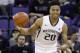 Washington's Markelle Fultz in action against Arizona in an NCAA college basketball game Saturday, Feb. 18, 2017, in Seattle. (AP Photo/Elaine Thompson)