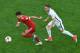 Russia's midfielder Yury Zhirkov (L) fights for theball against New Zealand's defender Kip Colvey vduring the 2017 Confederations Cup group A football match between Russia and New Zealand at the Krestovsky Stadium in Saint-Petersburg on June 17, 2017. / AFP PHOTO / FRANCOIS XAVIER MARIT (Photo credit should read FRANCOIS XAVIER MARIT/AFP/Getty Images)