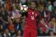Portugal’s Renato Sanches controls the ball during the international friendly soccer match between Portugal and Sweden at the dos Barreiros stadium in Funchal, Madeira island, Portugal, Tuesday, March 28 2017. (AP Photo/Armando Franca)