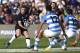 England's fly-half George Ford (L) passes the ball during the Rugby Union test match against Argentina's Los Pumas at Brigadier General Estanislao Lopez stadium in Santa Fe, Argentina on June 17, 2017. / AFP PHOTO / JUAN MABROMATA (Photo credit should read JUAN MABROMATA/AFP/Getty Images)