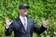 Michigan head football coach Jim Harbaugh talks to journalists during a press conference, in Rome, Wednesday, April 26, 2017. Michigan's NCAA college football team arrived in Rome last weekend and kicked off the unique trip by meeting with refugees before going to the Vatican for a Papal address before practicing a few times. (AP Photo/Andrew Medichini)