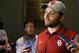 Oklahoma quarterback Baker Mayfield talks with the media following a news conference to announce the retirement of Oklahoma head football coach Bob Stoops and the naming of Lincoln Riley as new head coach, in Norman, Okla., Wednesday, June 7, 2017. Oklahoma coach Bob Stoops abruptly announced his retirement Wednesday, a stunning offseason move by the 56-year-old future Hall of Famer who led the Sooners to 10 conference championships and a national title in 18 seasons. (AP Photo/Sue Ogrocki)
