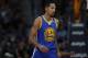 Golden State Warriors guard Shaun Livingston (34) in the second half of an NBA basketball game Thursday, Nov. 10, 2016, in Denver. The Warriors won 125-101. (AP Photo/David Zalubowski)