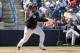 TAMPA, FL - MARCH 11: Gleyber Torres #81 of the New York Yankees hits a solo home run in the sixth inning against the Detroit Tigers during a spring training game at George M. Steinbrenner Field on March 11, 2017 in Tampa, Florida. (Photo by Justin K. Aller/Getty Images)